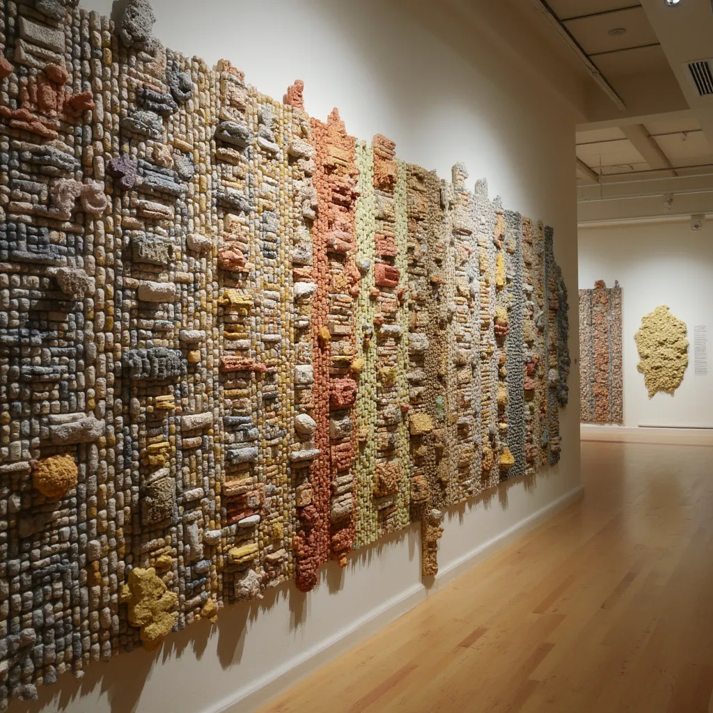 Keramische Kunstinstallation